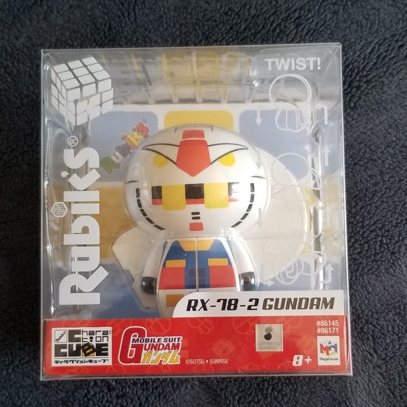 Rubik's Charaction Cube RX-78-2 Mobile Suit Gundam - Picture 4 of 6